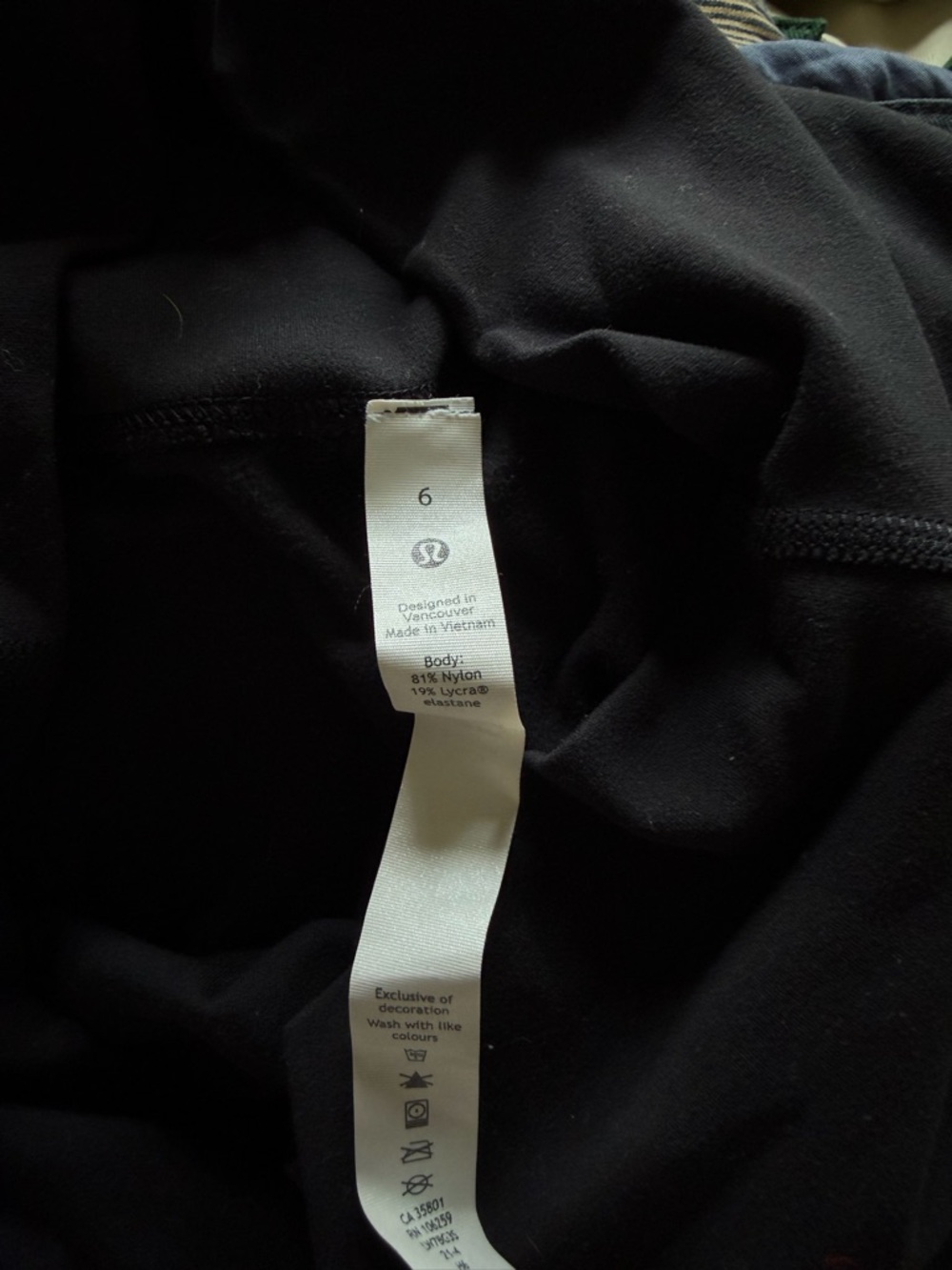 lululemon athletica Black Align Biker Shorts - Picture 4 of 4